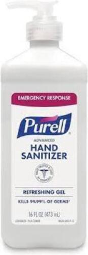 DESCRIPTION: (1) CASE OF (12) HAND SANITIZER BRAND/MODEL: PURELL SIZE: 16 FL OZ RETAIL$: $45.78 EA QTY: 1
