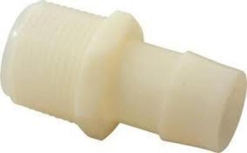 DESCRIPTION: (2) PACKS OF (10) NYLON SINGLE BARBED TUBE ADAPTER BRAND/MODEL: PEEN TOOL #A16-16NN SIZE: 1X1 RETAIL$: $21.71 EA QTY: 2