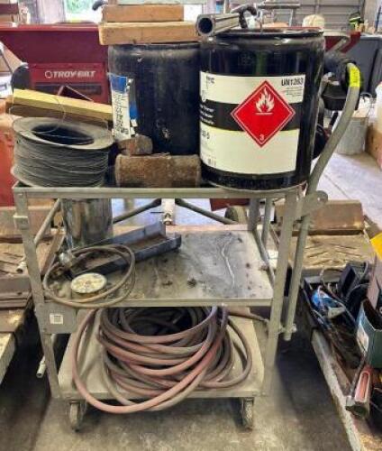 CART WITH CONTENTS