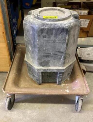 FOUR WAY DOLLY WITH CONTENTS