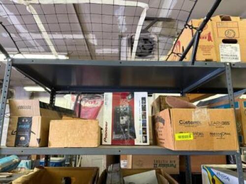 CONTENTS OF TOP TWO SHELVES