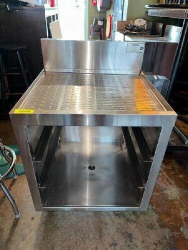 KROWNE STAINLESS STEEL TABLE