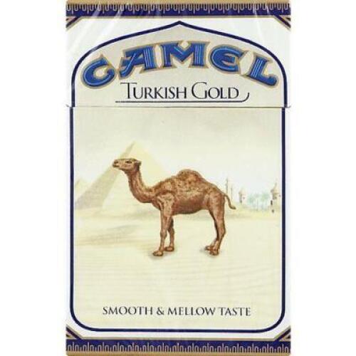 (8) PACKS OF CAMEL TURKISH GOLD CLASSIC