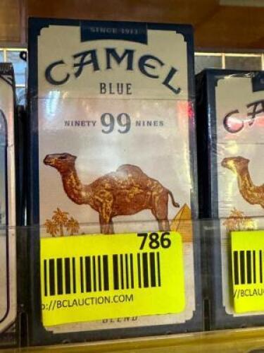 (8) PACKS OF CAMEL BLUE 99