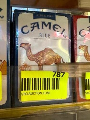 (8) PACKS OF CAMEL BLUE