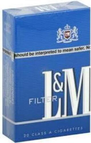(8) PACKS OF L & M BLUE