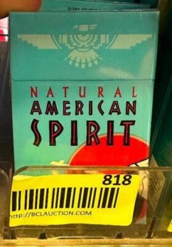 (4) PACKS OF NATURAL AMERICAN SPIRIT