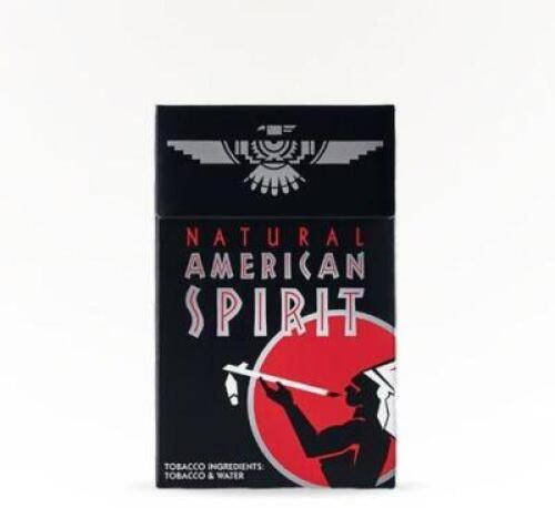 (8) PACKS OF NATURAL AMERICAN SPIRIT BLACK