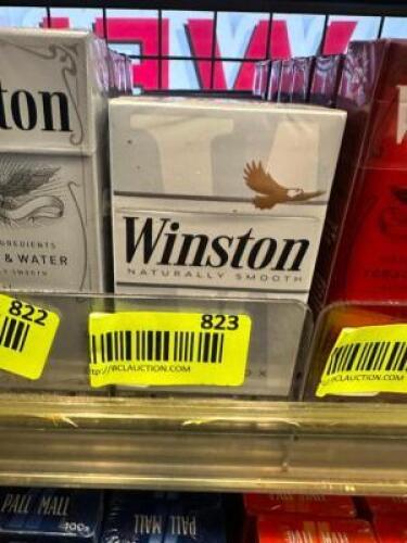 (5) PACKS OF WINSTON CIGARETTES