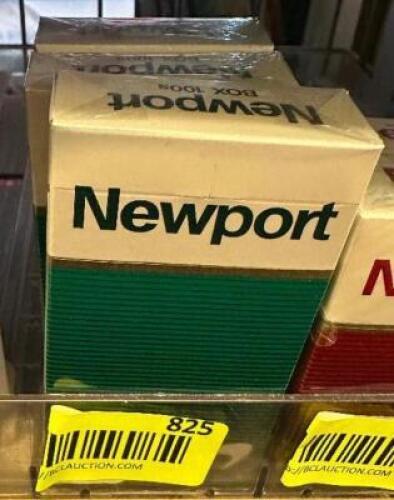 (3) PACKS OF NEWPORT MENTHOL CIGARETTES