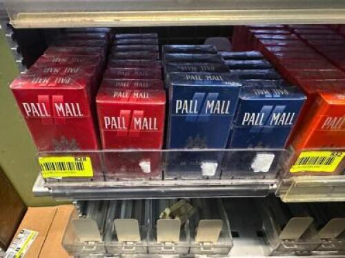(42) ASSORTED PACKS OF PALL MALL CIGARETTES
