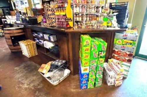 LARGE SOLID WOOD BAR