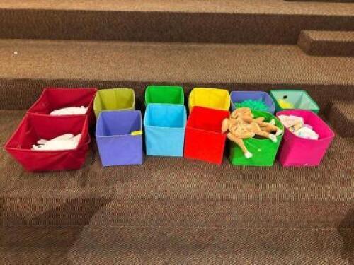 ASSORTED CONTAINERS WITH CONTENTS