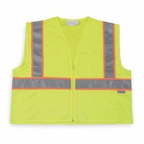 (7) COOL DRY HI VIS VEST, CLASS 2, 3XL, LIME