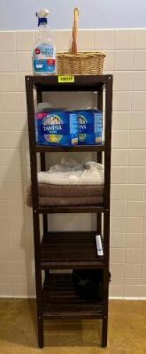 SHELF WITH CONTENTS