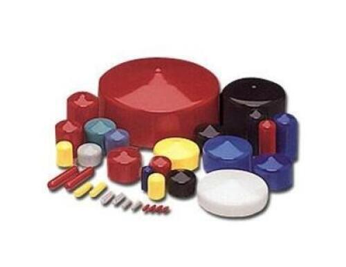 (2) 0.234" X 0.500" RED SHORT CAP - 1000/BAG