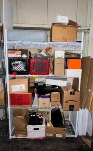 SHELF WITH CONTENTS