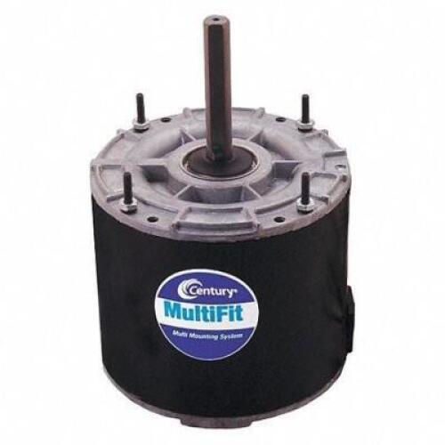 CONDENSER FAN MOTOR, 1/4 TO 1/6 HP, PERMANENT SPLIT CAPACITOR, NAMEPLATE RPM 1,075