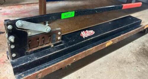 DESCRIPTION: METAL CHANNEL SHEAR BRAND/MODEL: MALCO QTY: 1