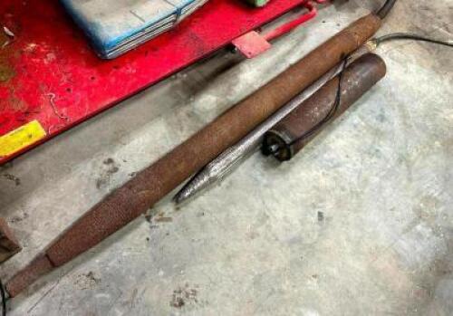 DESCRIPTION: (3) LARGE CONCRETE VIBRATING WANDS QTY: 3