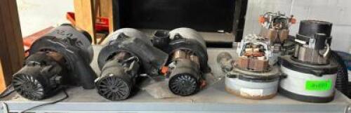 DESCRIPTION: (6) ASSORTED VACUUM MOTORS QTY: 1