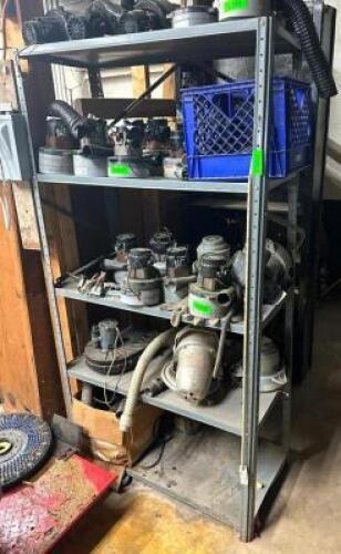 DESCRIPTION: 5-TIER METAL SHELVING UNIT INFORMATION: CONTENTS NOT INCLUDED SIZE: 36"X18"X72" QTY: 1
