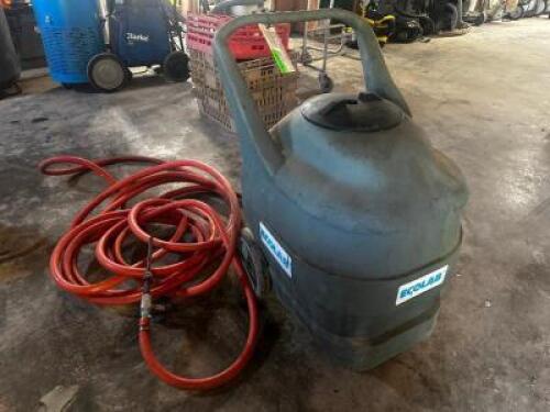 DESCRIPTION ECOLAB WALK BEHIND FLOOR MACHINE QTY 1