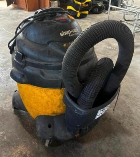 DESCRIPTION SHOP VAC 6.5 HP WET DRY SHOP VAC BRAND / MODEL: SHOPVAC ADDITIONAL INFORMATION SELLER INDICATES IN WORKING QTY 1