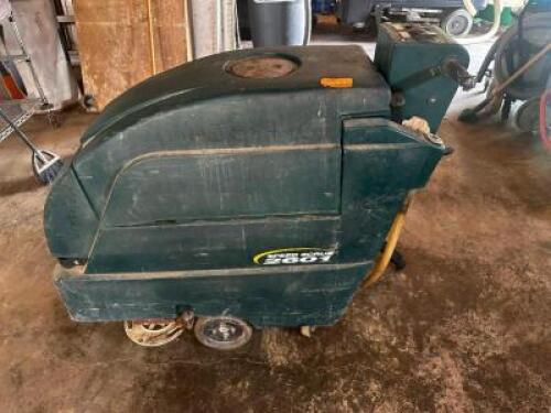 DESCRIPTION TENNAT NOBLES SPEED SCRUB 260126" FLOOR SCRUBBER W/ CHARGER. BRAND / MODEL: SPEED SCRUB 2601 ADDITIONAL INFORMATION SELLER INDICATES IN WO