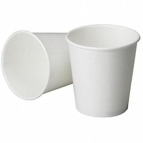 16 OZ PAPER DISPOSABLE HOT CUP, WHITE, 1000 PK