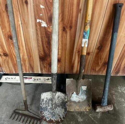 DESCRIPTION (4) ASSORTED LONG HANDLE TOOLS THIS LOT IS: SOLD BY THE PIECE QTY 4