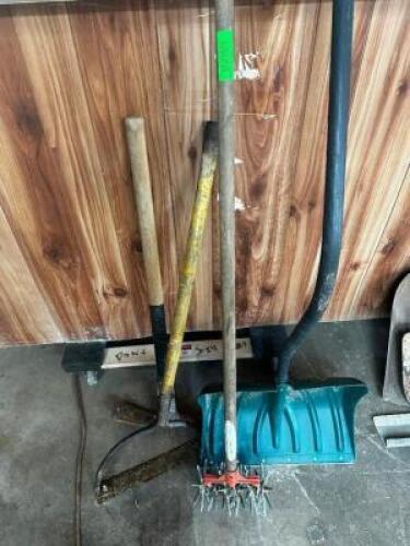 DESCRIPTION (4) ASSORTED LONG HANDLE TOOLS THIS LOT IS: SOLD BY THE PIECE QTY 4