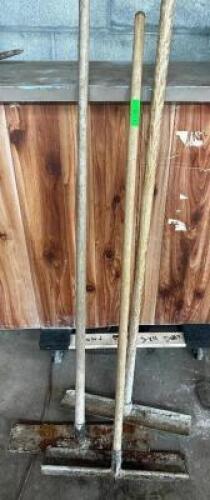 DESCRIPTION (3) ASSORTED LONG HANDLE TOOLS THIS LOT IS: SOLD BY THE PIECE QTY 3