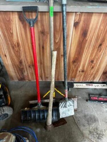 DESCRIPTION (4) ASSORTED LONG HANDLE TOOLS THIS LOT IS: SOLD BY THE PIECE QTY 4