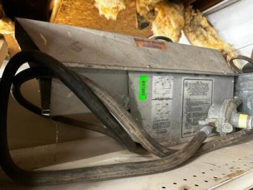 DESCRIPTION PROPANE TORPEDO HEATER BRAND / MODEL: MODEL #301A QTY 1