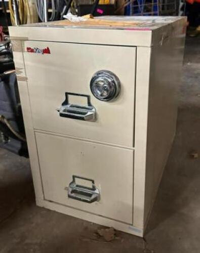 DESCRIPTION: FIREKING DIAL SAFE FILE CABINET INFORMATION: WITH COMBO QTY: 1