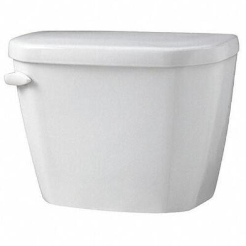 GRAVITY FED, SINGLE FLUSH, LEFT HAND TRIP LEVER, TOILET TANK, 1.28 GALLONS PER FLUSH