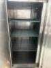 DESCRIPTION NORPOLE TWO DOOR REACH IN FREEZER. BRAND / MODEL: NORPOLE NP2F ADDITIONAL INFORMATION 115 VOLT, 1 PHASE. IN WORKING ORDER LOCATION KITCHEN - 2