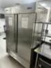 DESCRIPTION NORPOLE TWO DOOR REACH IN FREEZER. BRAND / MODEL: NORPOLE NP2F ADDITIONAL INFORMATION 115 VOLT, 1 PHASE. IN WORKING ORDER LOCATION KITCHEN - 4