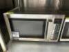 DESCRIPTION AMANA COMMERCIAL MICROWAVE. BRAND / MODEL: AMANA LOCATION KITCHEN QTY 1
