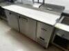 DESCRIPTION ATOSA 67" REFRIGERATED PIZZA PREP TABLE. BRAND / MODEL: MPF8202GR ADDITIONAL INFORMATION NEW 2021. 115 VOLT, 1 PHASE. IN WORKING ORDER SIZ