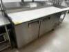 DESCRIPTION ATOSA 67" REFRIGERATED PIZZA PREP TABLE. BRAND / MODEL: MPF8202GR ADDITIONAL INFORMATION NEW 2021. 115 VOLT, 1 PHASE. IN WORKING ORDER SIZ - 2