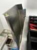 DESCRIPTION 48" RIGHT SIDE STAINLESS CLEAN TABLE. SIZE 48" LOCATION KITCHEN QTY 1