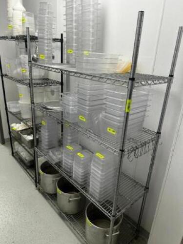 DESCRIPTION 48" X 18" FOUR TIER WIRE SHELF. ADDITIONAL INFORMATION CONTENTS NOT INCLUDED SIZE 48 "X 18" LOCATION KITCHEN QTY 1