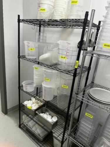 DESCRIPTION 36" X 18" FOUR TIER WIRE SHELF. ADDITIONAL INFORMATION CONTENTS NOT INCLUDED SIZE 36 "X 18" LOCATION KITCHEN QTY 1