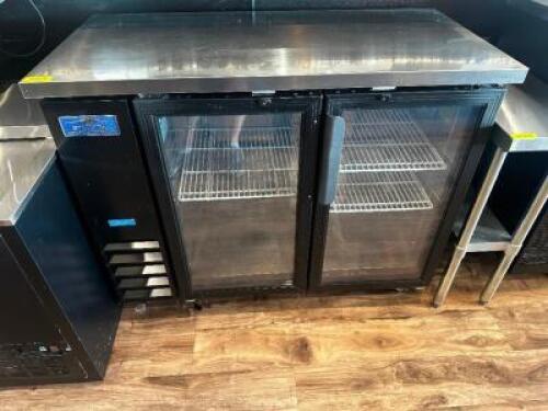 DESCRIPTION ARCTIC AIR TWO DOOR GLASS DOOR BACK BAR COOLER BRAND / MODEL: ARCTIC AIR ABB48GZ ADDITIONAL INFORMATION NEW 2021, 115 VOLT, 1 PHASE LOCATI