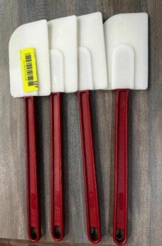 DESCRIPTION (4) SPATULAS. LIKE NEW THIS LOT IS: SOLD BY THE PIECE LOCATION SEATING QTY 4