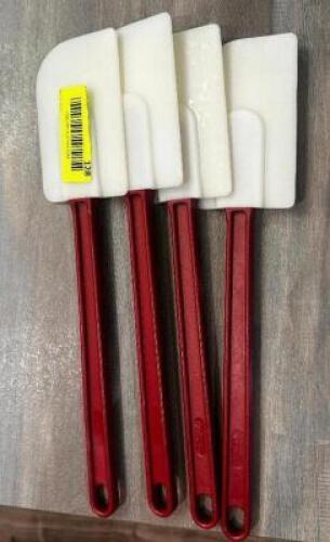 DESCRIPTION (4) SPATULAS. LIKE NEW THIS LOT IS: SOLD BY THE PIECE LOCATION SEATING QTY 4