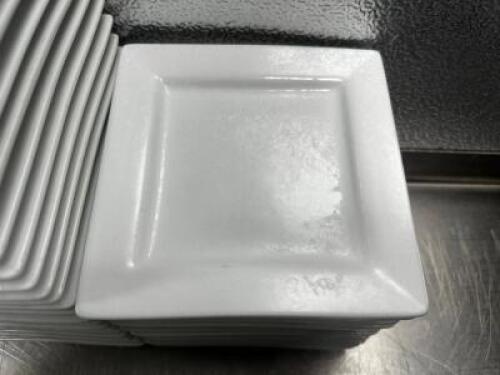 DESCRIPTION (32) 6.5" CHINA PLATES THIS LOT IS: SOLD BY THE PIECE LOCATION KITCHEN QTY 32
