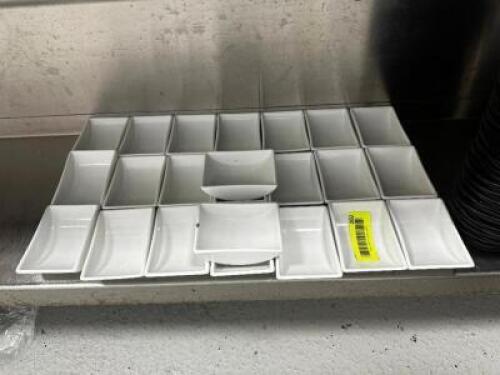 DESCRIPTION (1) LOT OF ASSORTED CHINA RAMEKINS THIS LOT IS: ONE MONEY LOCATION KITCHEN QTY 1